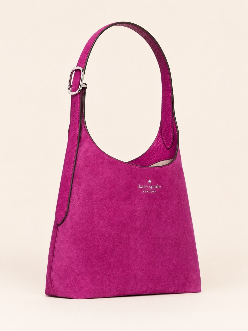 kate spade Magenta Suede Shoulder Bag